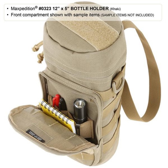 MAXPEDITION 12”x5” Bottle Holder - Picture 5 of 9